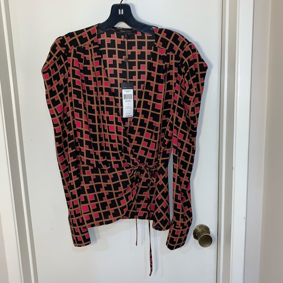 BCBGMAXAZRIA BLOUSE - Picture 1 of 5
